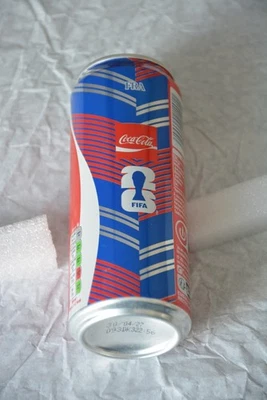 COCA COLA 1 can Gout Original 2026 FRA France- France FIFA World Cup 330 ml FR1 - Photo 1/4