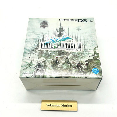 Final Fantasy III Crystal Edition Nintendo DS Lite Japan FF3 game
