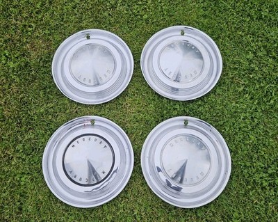 Set of 4 1961-1963 Mercury Comet Meteor 14'' Hubcaps Wheel Covers Wagon 1962 1964