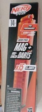 NERF PRO Mag with 15 Half-Length Darts Foam Dart Magazine Accessory