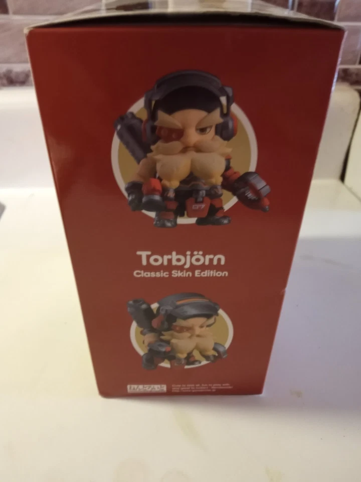 Overwatch TORBJORN Classic Skin Edition Action Fig 1017 NIB Good Smile Company - Image 3 of 4