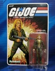 GI JOE SUPER 7 REACTION+ COVER GIRL (BLONDE) O-RING WAVE 1 UNPUNCHED CARD