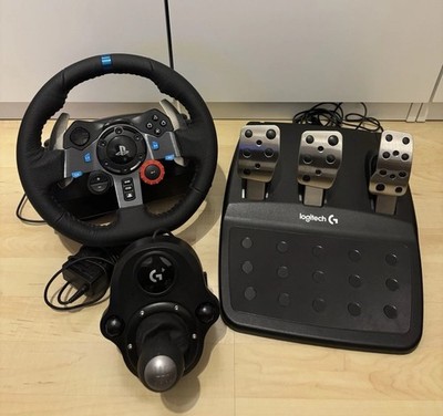 Logitech G29 Driving Force Lenkrad + Pedale + Driving Force Shifter PS4 PS5 PC