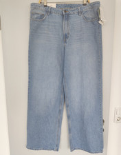 H&M Damen Jeans Gr. 50  Wide Leg High Waist b...