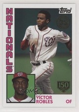 2019 Update 1984 Topps Baseball 150th Anniversary 6/150 Victor Robles #84-47 3a4