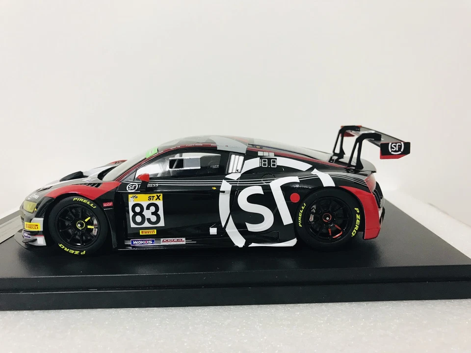 PARAGON 1:18 Original Audi AUDI R8 LMS # 83 SF Express Modelo de Carreras Pintado Foto 2 de 4