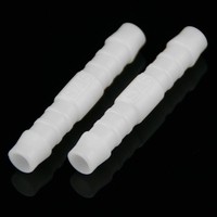 Benzinschlauchverbinder I- Form Gerade 8Mm Weiß Schlauchverbinder 2 StüCk