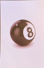 8 Ball Pool Wall Art Postcard Card  #5648 Ephemera Tag White Background