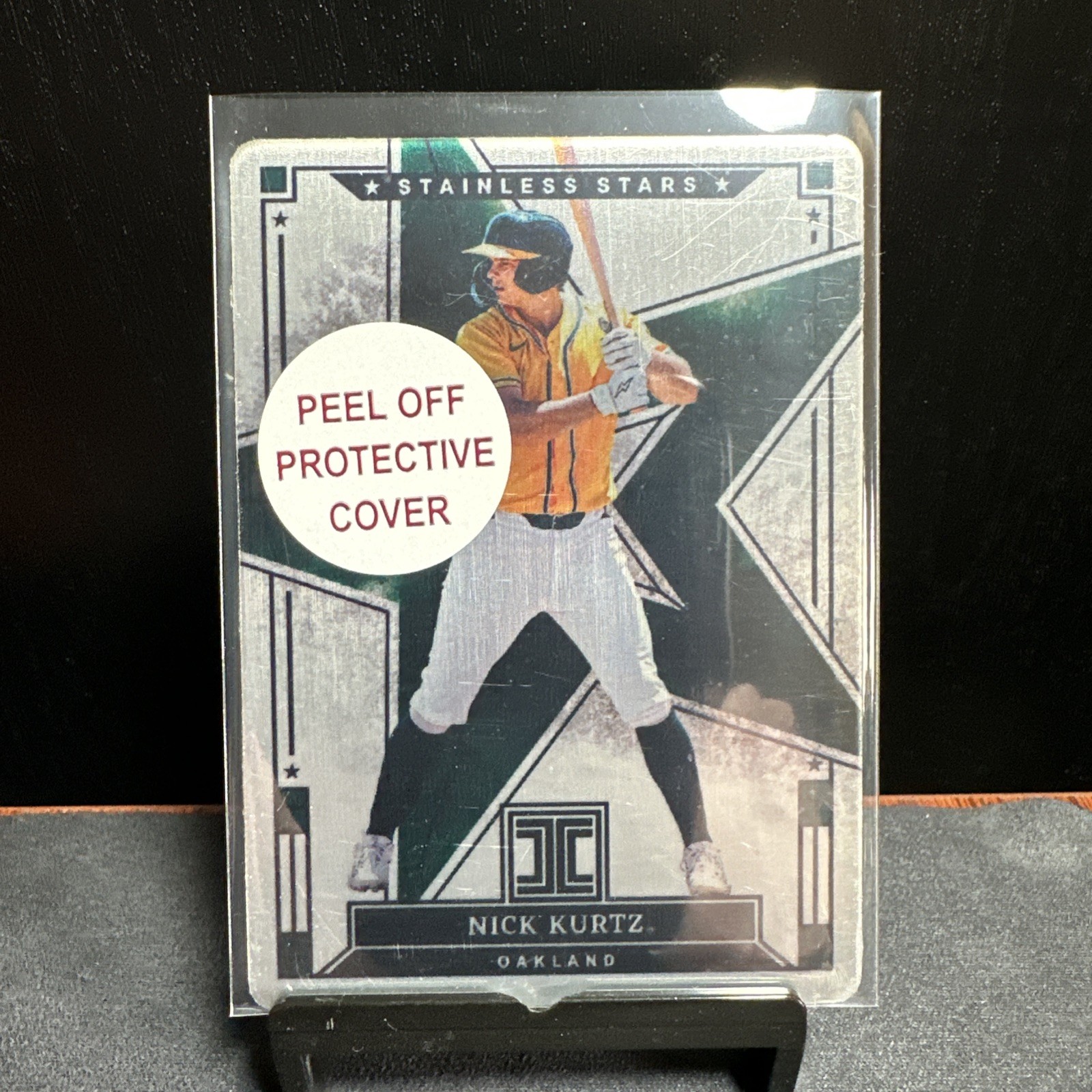 48/99 NICK KURTZ RC STAINLESS STARS 2025 Panini Impeccable #14 OAKLAND ATHLETICS