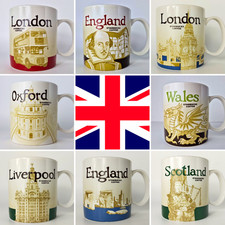 Starbucks Tasse Mug Global Icon 16 fl oz United Kingdom UK GB 🇬🇧 NEU Auswahl