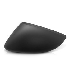 Spiegelkappe Links Schwarz Texturiert mit Lampenloch für VW Polo 6R0857537C9B9