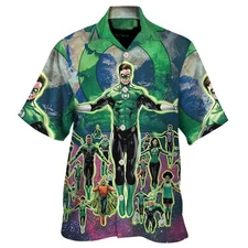 Justice League Green Lantern 1 Hawaiian Shirt