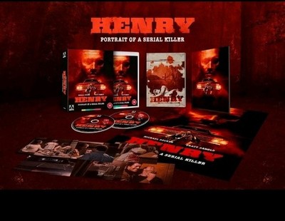 HENRY Portrait of a Serial Killer Arrow Video Limited Edition Blu Ray OOP Reg B