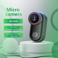 Magnetic Thumb Action Camera Pocket Vlog Cam IP65 Waterproof 140  Wide Angle