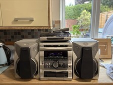 Sony HCD-RX77S Hifi Stereo System 3CD Player Cassette Deck Radio Record Deck