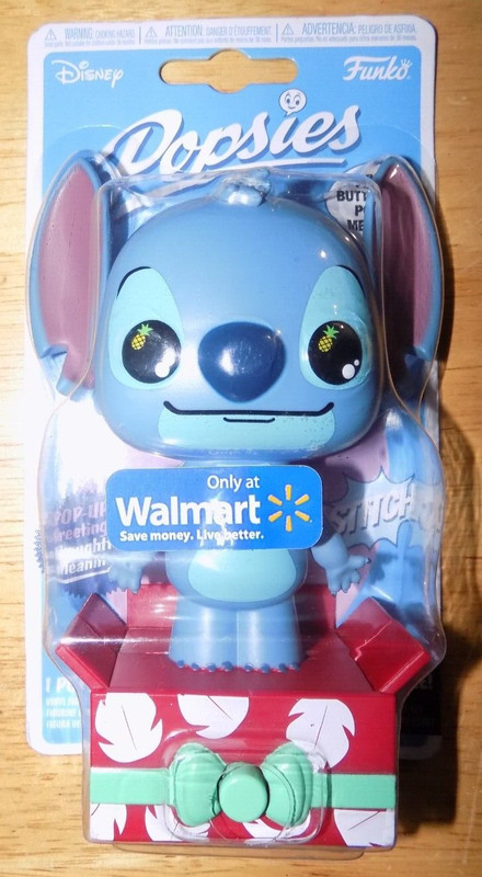 DISNEY FUNKO POPSIES STITCH FROM LILO & STITCH - HIS ARMS MOVE UP AND DOWN