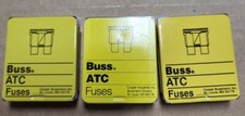 Bussmann Assorted Blade Type Fuses 3pk NEW
