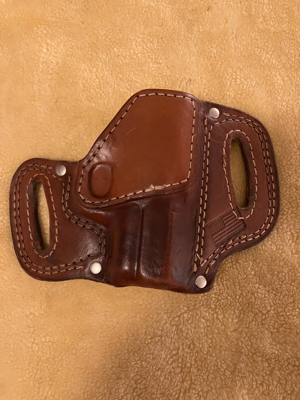 Funda ocultación de cuero Kimber Solo 9 mm - Hecha en EE. UU.