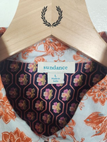 Sundance Women's Sz. L Button Up Long Sleeve Print Shirt - Picture 7 of 10