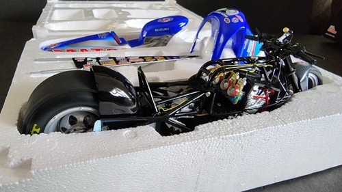 RACING CHAMPIONS CRAIG TREBLE PRO STOCK DRAG BIKE MATCO TOOLS 1/9 JC - Picture 3 of 7