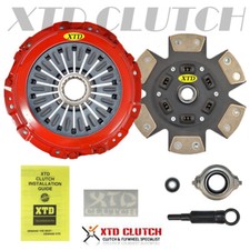 Xtd Stage 3 Ceramic Clutch Kit Fits For 04-21 Impreza Wrx Sti 2.5l Turbo Ej257