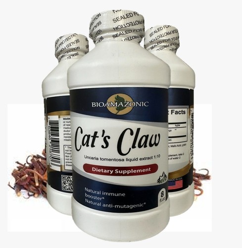 Cats Claw bark herbal Liquid Extract support immune 8oz