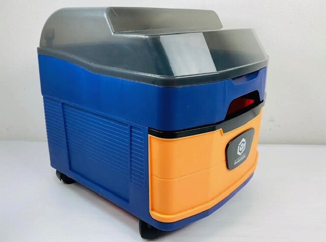 Stackers Gamecube GameCube Station Rack Storage Orange Purple OEM Nintendo Wheel Castors ...