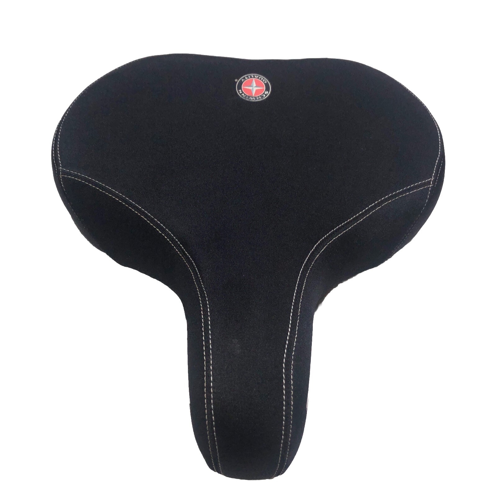 Schwinn Quality Black Bike Seat Wider made looks comfortable