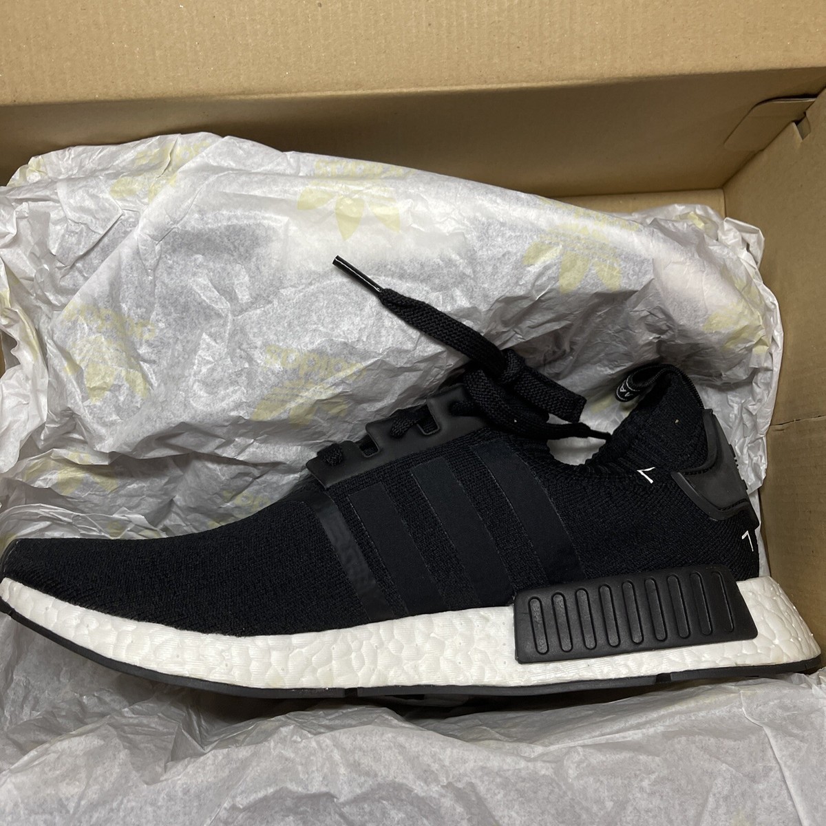 Size 12 - adidas NMD R1 Primeknit Japan Black 2016 889765621374| eBay