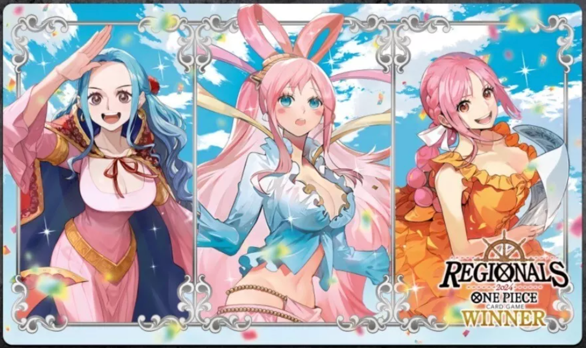 Nefertari Vivi Shirahoshi Rebecca One Piece Playmat TCG Card Game