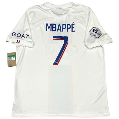 2022/23 PSG Third Jersey #7 Mbappe XL Nike Soccer League Version