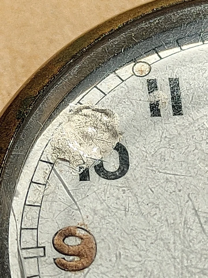 British Military WW2 Buren Grand Prix GSTP Pocket Watch Working Condition swiss — 第 4/4 张图片