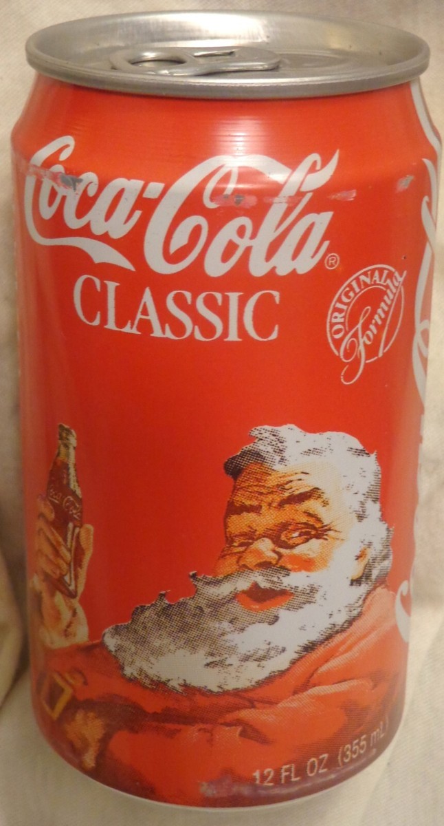 （あ002）コカコーラ　サンタ　空き缶 Coke Can -Santa - Air Sealed - 12 ounce @1992 | eBay