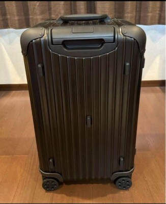 Rimowa Original Trunk S 66L Black 4 wheels Carry Case Suitcase | eBay