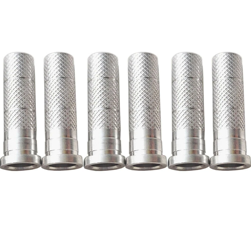 50 piezas de insertos de flecha de aluminio para ID.244/6,2 mm hágalo usted mismo eje de flecha tiro con arco tiro con arco tiro Foto 3 de 4
