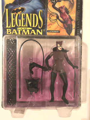 Legends of Batman Catwoman w/ Quick Climb Claw and Capture Net Kenner 1994 MOMC