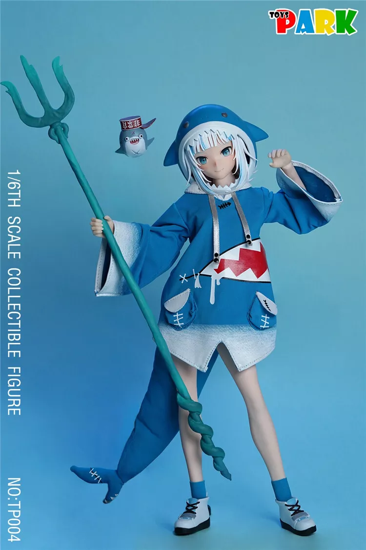 Preorder TOYS PARK TP004 1/6 Shark Girl Head Carving&Clothing Accessories  Set | eBay