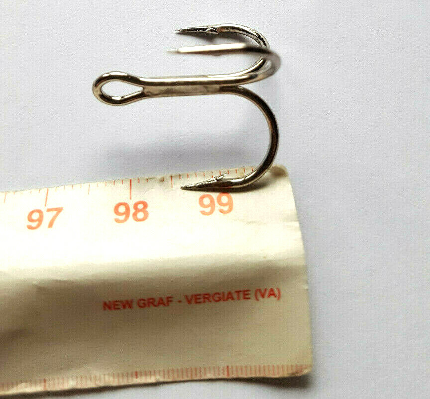 1000 x VMC FISH TREBLE HOOKS SIZE 2 - MADE IN FRANCE 7651 NIB 1000