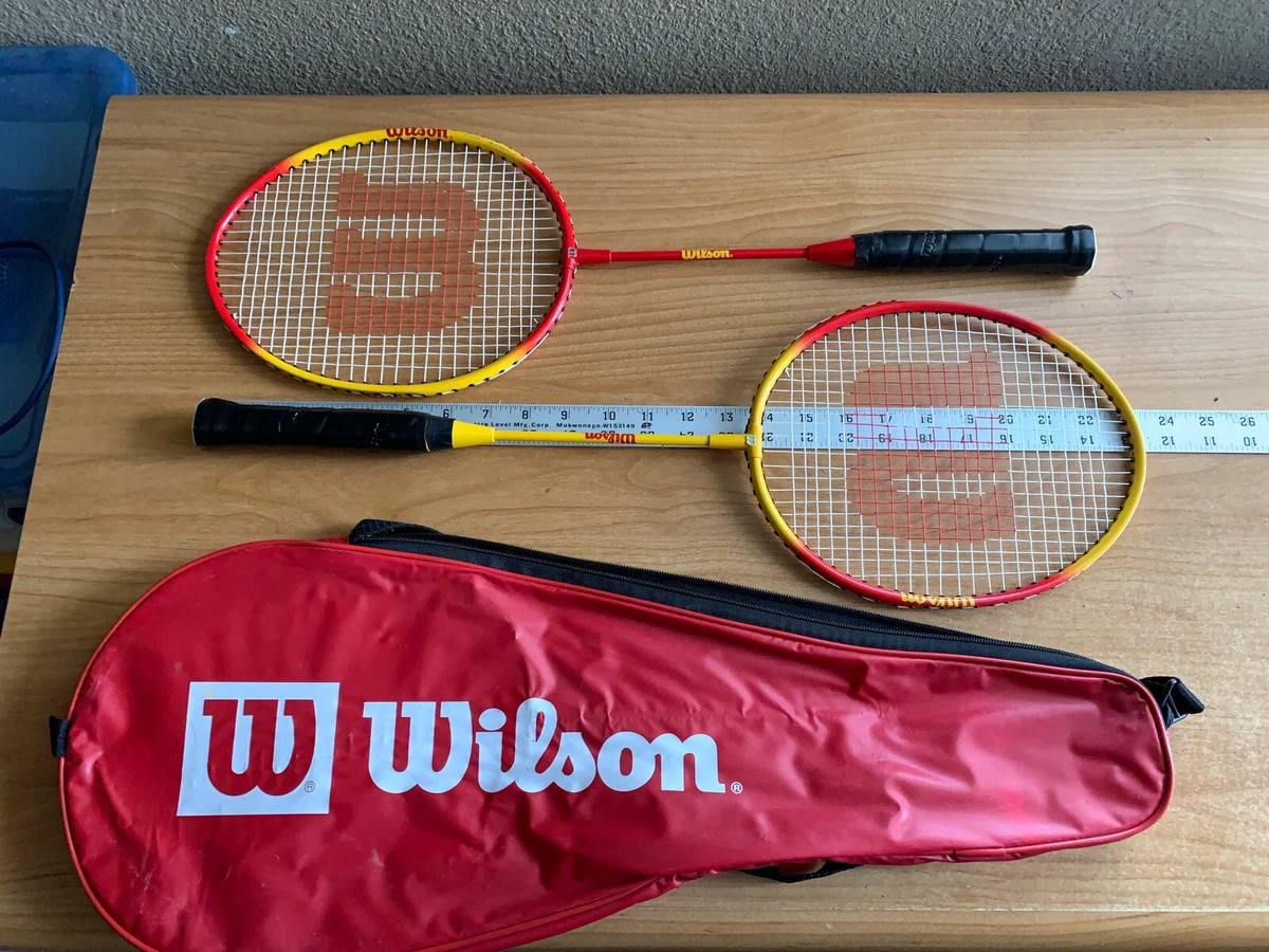 RAQUETA BADMINTON WILSON SET 2