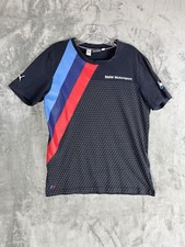 Puma BMW Motorsport TShirt Small Short Sleeves Stretchy Cars Automotive Racing