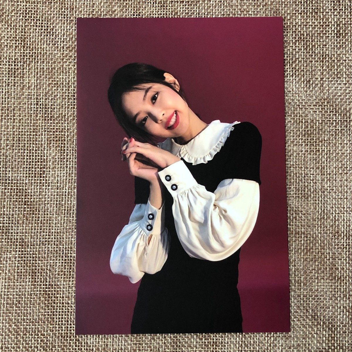アイドル JENNIE MEMBERSHIP KIT BLACKPINK JENNIE FANCLUB MEMBERSHIP KIT OFFICIAL PHOTOCARD