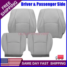 For 2004-2009 Lexus RX330 RX350 Driver / Passenger Bottom / Top Seat Cover Gray