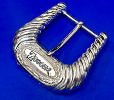 Ranger Style Replacement Western Silver Color Belt Buckle by Nocona