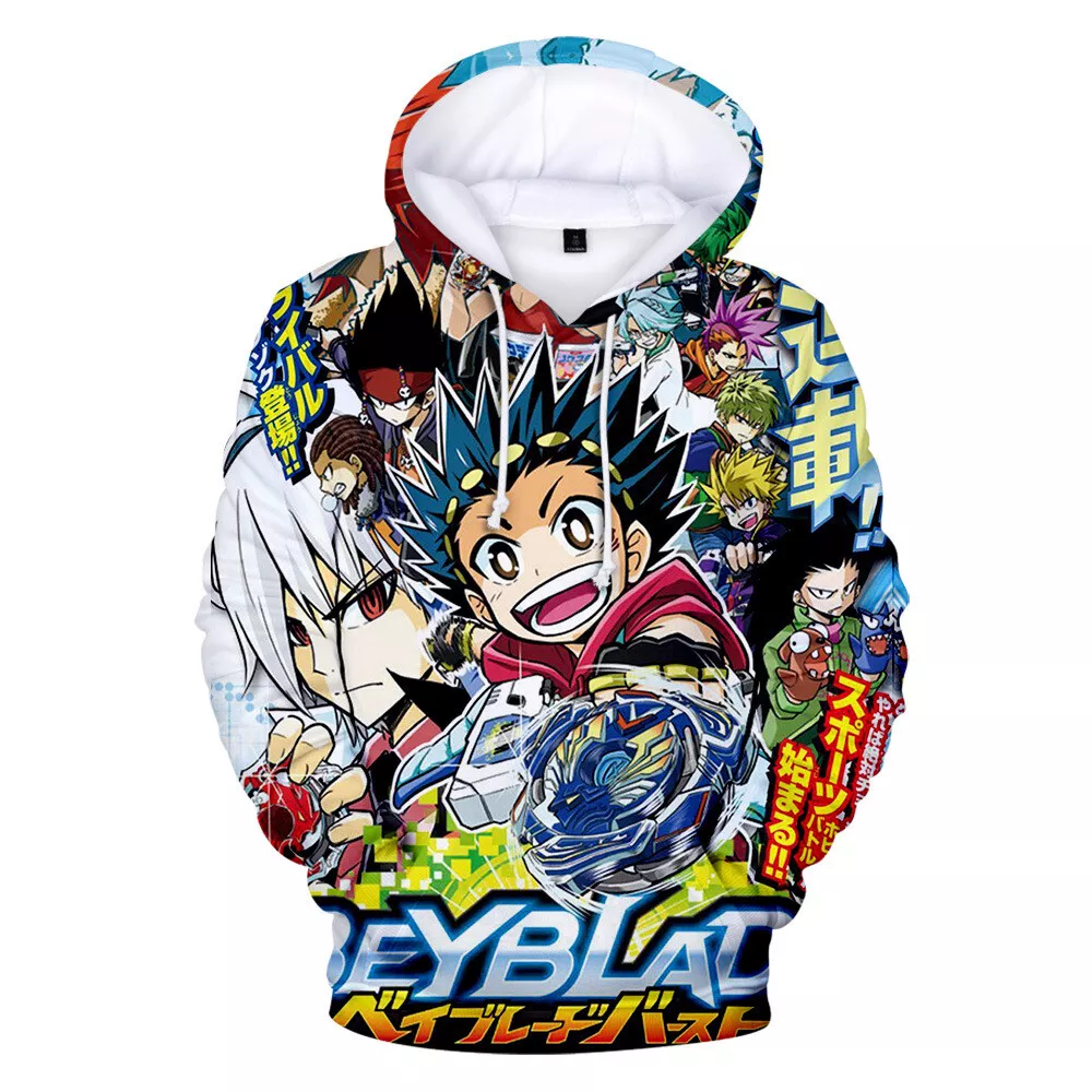 Beyblade Anime Hoodie High Quality Hoodie Hooded Gift New