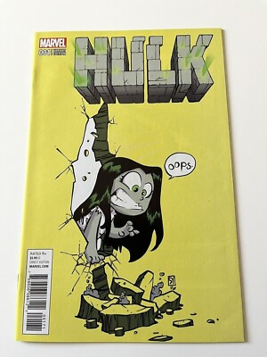Hulk #1 Skottie Young Variant 2017 Marvel Comics she hulk