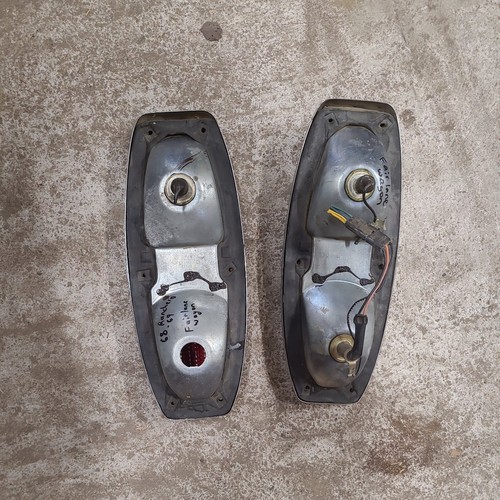 OEM 1968-69 Ford Ranchero Fairlane wagon Taillight Assemblies Lens Bezel - Picture 9 of 9