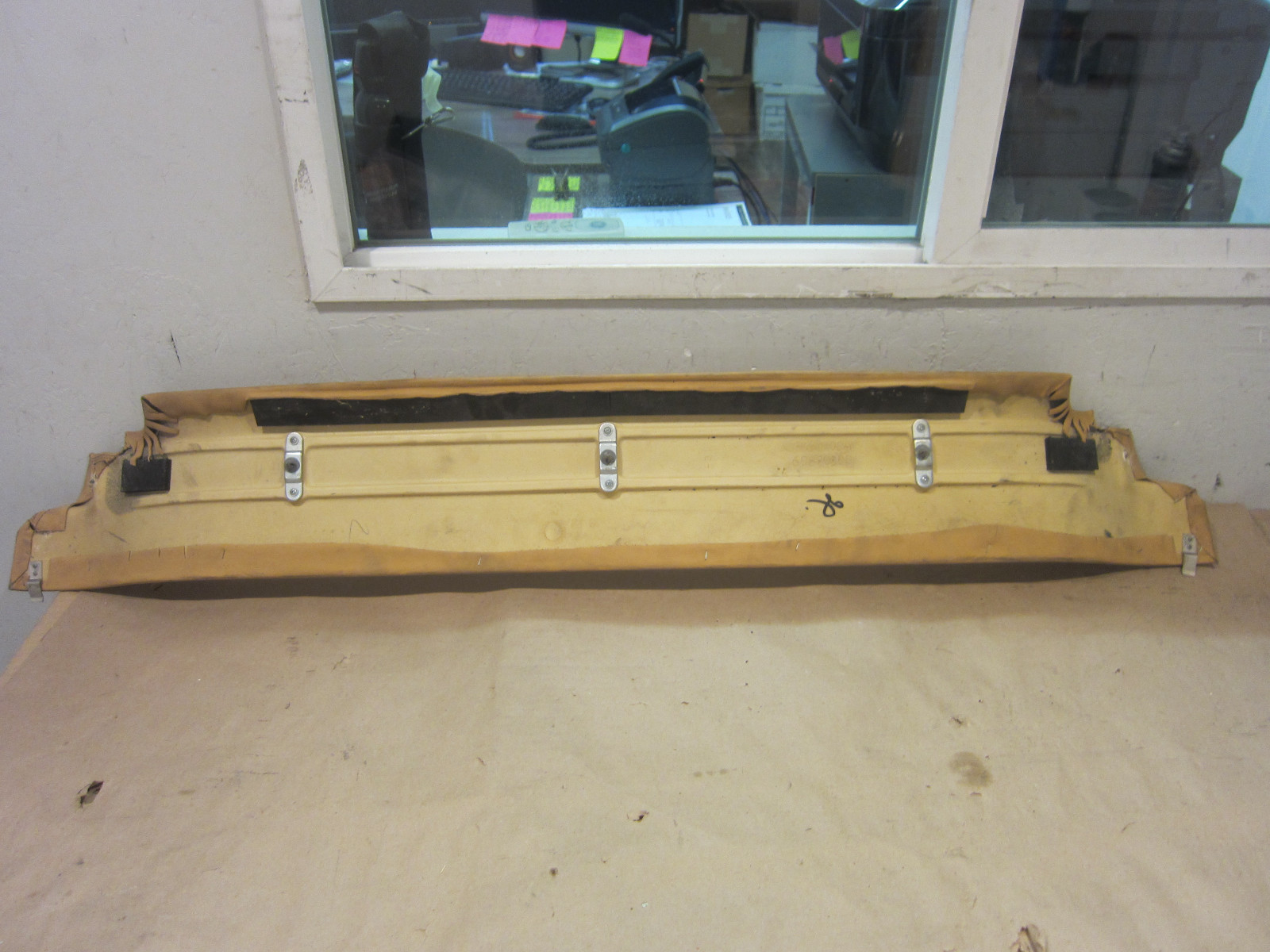 Ferrari 360 Modena, 430 Coupe - Rear Upper Window Trim - (Tan) - P/N  65525700