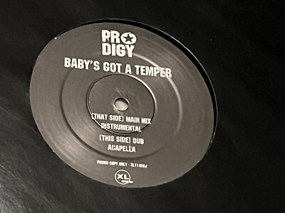 The Prodigy - Baby's Got A Temper PROMO COPY 12 inch vinyl record single 2002