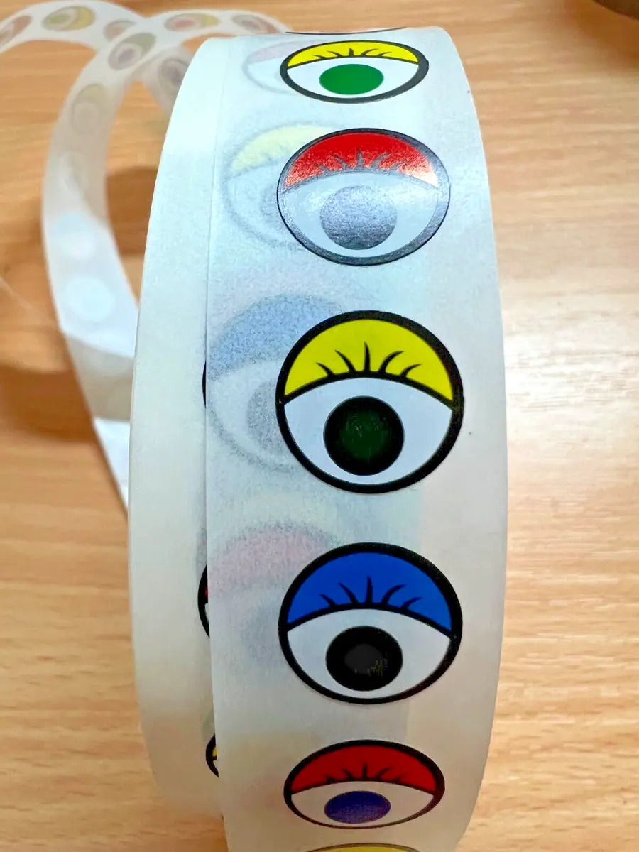 Eye Stickers For Crafts Cards Fun And More Roll Of 1000 Stickers