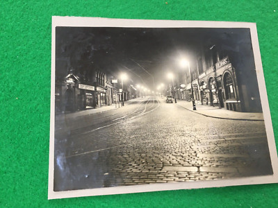 BRADFORD NACHTSZENE = WO GENAU ? ART DECO FOTOGRAFIE  